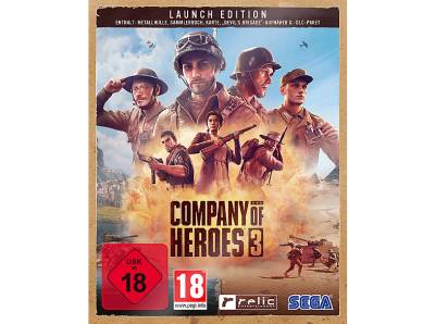 COMPANY OF HEROES 3 LAUNCH EDITION(METAL CASE) - [PC] von SEGA