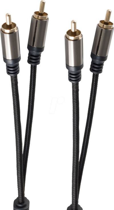 SHVP B20-41025 - PRO Serie II Audio Stereo Cinch Kabel, 1,0m von SHIVERPEAKS