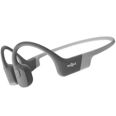 Shokz OpenRun Grey Knochenschall-Sportkopfhörer Bluetooth Open-Ear von Shokz