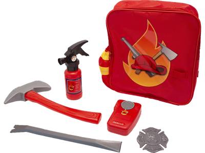 SIMBA TOYS Feuerwehr Rucksack Set Spielset Mehrfarbig von SIMBA TOYS