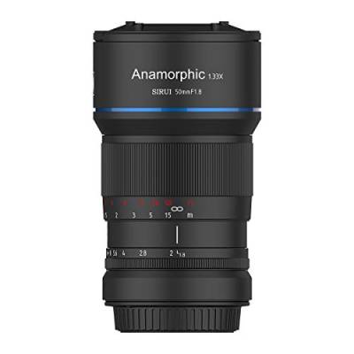 SIRUI 50mm Blende f1.8 Faktor 1.33x APS-C Anamorphot Prime Objektiv Objektive Lens Lenses Modell SR-MEK7E(Bajonett E-Mount) von SIRUI