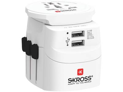 SKROSS 1302460 PRO Light USB Reiseadapter von SKROSS