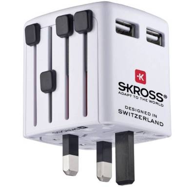 SKROSS USB-Ladegerät USB-Ladegerät (mit UK-Adapter) von SKROSS