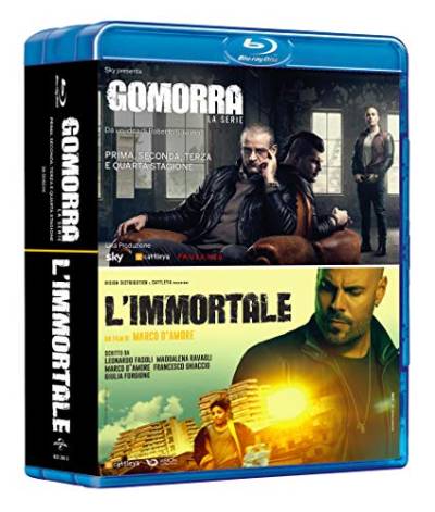 Gomorra - Boxset Stagioni 1-4 (Blu-Ray) + L'immortale (Blu-Ray) (16 Dischi) von SKY