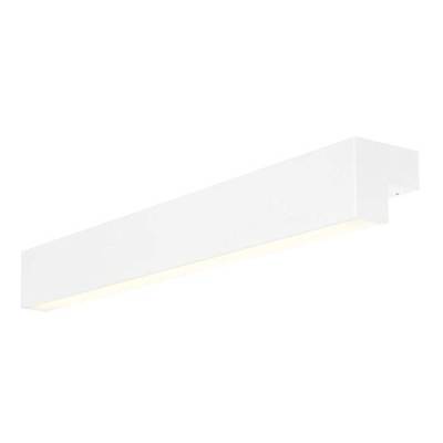 L-LINE 60 LED, Wand- und Deckenleuchte, IP44, 3000K, 700lm, weiss von SLV