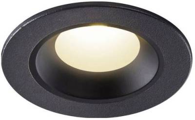 SLV 1005520 NUMINOS XS LED-Einbauleuchte LED fest eingebaut Schwarz von SLV