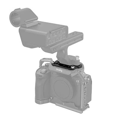 SMALLRIG Montageplatte Adapter Plate zur Befestigung FX3 / FX30 XLR-Griffs am Kamerakäfig 2999/3241 für Sony A7 SIII, Kamerakäfig 3667/3639 / 3594 für Sony A7 IV - MD4019 von SMALLRIG