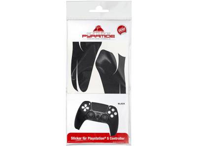SOFTWARE PYRAMIDE Skins - Sticker für PlayStation 5 Controller (Black), Zubehör Playstation 5, Schwarz von SOFTWARE PYRAMIDE