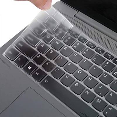 SOLUSTRE Laptop Tastatur Abdeckung Tastaturfolie Tastatur Schutzfolie Notizbuch Tastaturabdeckung Weiß von SOLUSTRE