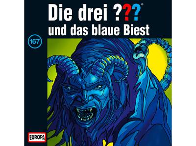 Die drei ??? 167: ...und das blaue Biest - (CD) von SONY MUSIC