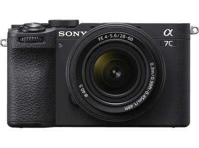 SONY Alpha 7C II Kit (ILCE-7CM2L) Vollformat Kamera mit Objektiv 28 - 60 mm, 7,5 cm Display Touchscreen, WLAN von SONY