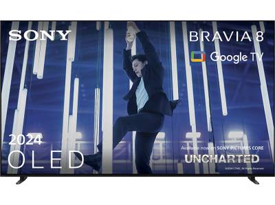 SONY K 77 XR 80 PAEP OLED TV (Flat, Zoll / 195 cm, UHD 4K, SMART TV, Google TV) von SONY