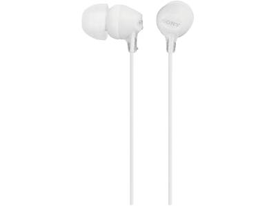 SONY MDR-EX15LP, In-ear Kopfhörer Weiß von SONY