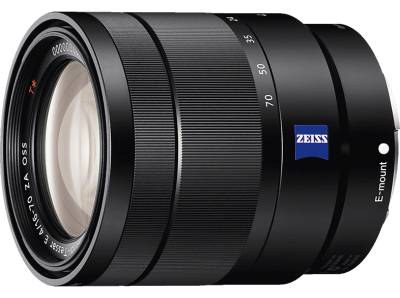 SONY SEL1670Z Zeiss 16 mm - 70 f/4.0 OSS, ED, Circulare Blende (Objektiv für Sony E-Mount, Schwarz) von SONY