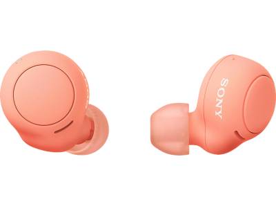 SONY WF-C500 Earbuds, Ladeetui, In-ear Kopfhörer Bluetooth Orange von SONY