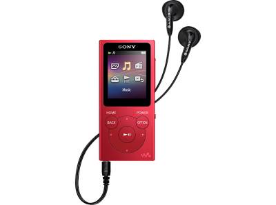 SONY Walkman NW-E394 Mp3-Player (8 GB, Rot) von SONY