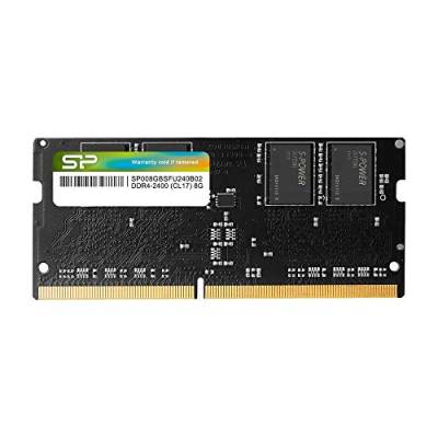 SP Silicon Power FBE-SU008GBSFU240B02ED Notebook-Speichermodul, 8 GB, DDR4-RAM-2400 MHz (PC4 19200), 260-polig, SO-DIMM 1,2 V, Niederspannung, Einzelpackung, 2400 MHz, 1 Stück von SP Silicon Power