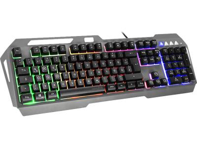 SPEEDLINK LUNERA Metal Rainbow, Gaming Tastatur, Rubberdome, Sonstiges, kabelgebunden, Schwarz von SPEEDLINK