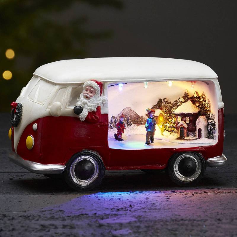 Dekoleuchte Merryville m. LED - Weihnachtsbus von STAR TRADING