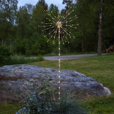 LED-Dekoleuchte Firework Outdoor warmweiß Batterie von STAR TRADING