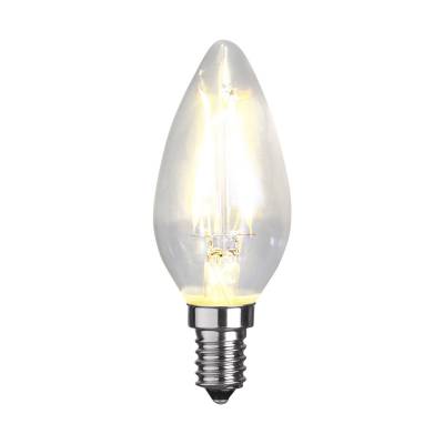 LED-Kerzenlampe C35 Filament E14 1,5W 2.700 K von STAR TRADING