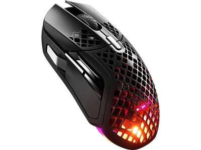 STEELSERIES Aerox 5 Wireless Gaming Maus, Mattschwarz von STEELSERIES