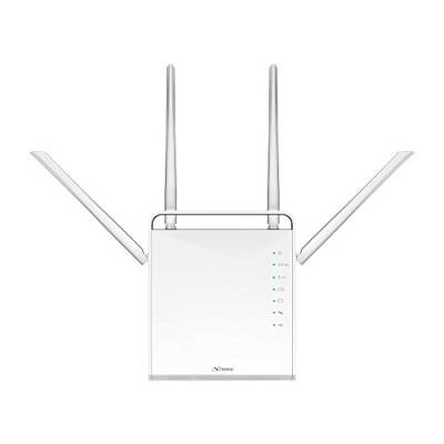 STRONG Dual Band Gigabit WLAN Router 1200, Bis 1200 Mbit/s für 5GHz WiFi, LAN, WAN, WLAN Verstärker, Anschluss an Kabel-/DSL-/Glasfaser-Modem, Gast-Netzwerk, Weiß von STRONG