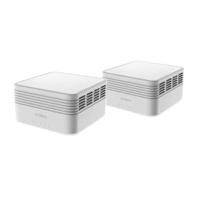 STRONG Mesh Home Kit AX3000, WiFi 6, WLAN Verstärker, bis zu 3000 Mbit/s, bis zu 200m2 bei 2 Modulen, 2 Mesh Repeater enthalten, Keine WLAN Funklöcher mehr, 6 Module bis zu 600m2 von STRONG