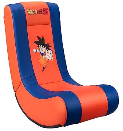 DBZ Dragon Ball Z - Rock'n'seat junior gamer chair- Kinder/Jugendliche Gaming Stuhl offizielle Lizenz von SUBSONIC