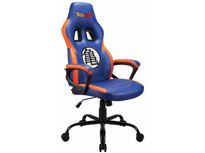 SUBSONIC Dragon Ball Z Gaming Stuhl, Blau/Orange von SUBSONIC