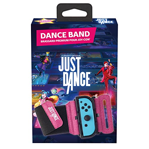 Subsonic Offizielles Just Dance 2023 – Dance Band – JoyCon Controller-Armband, verstellbares elastisches Armband mit Steckplatz für Nintendo Switch Joy-Cons von SUBSONIC
