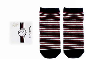 Ladies Socks / Wristwatch Red (36/41) (Sukeno Plus One) von SUKENO