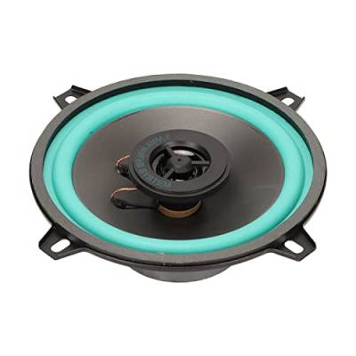 Auto-Koaxial-Lautsprecher Stereo, 100 W, 4 Ohm, Mittlerer Bereich, Hohe Empfindlichkeit, 5 Zoll, 2-Wege-Auto-Koaxial-Lautsprecher für Alle Auto-Soundsysteme von SUNGOOYUE