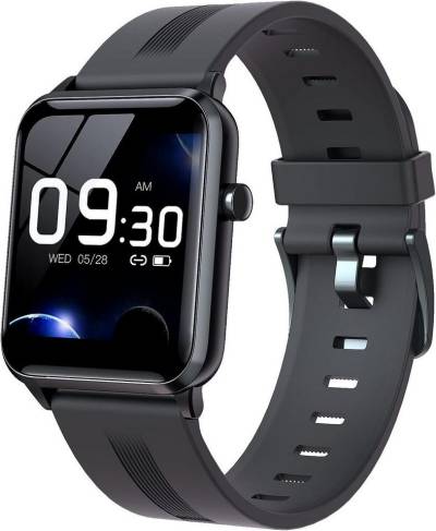 SUPBRO Smartwatch (1,4 Zoll, Andriod iOS), Fitness Armband Tracker Touch Screen Uhr Wasserdicht IP68 Armbanduhr von SUPBRO