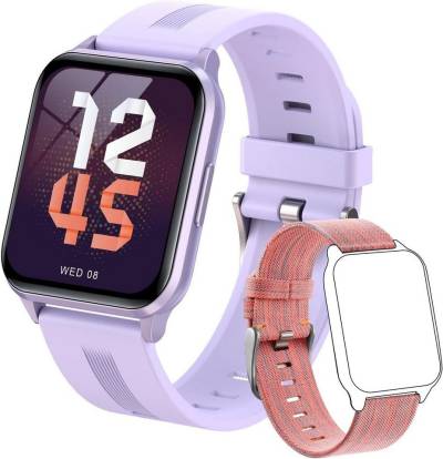 SUPBRO Smartwatch (1,69 Zoll, Android iOS), Fitness Tracker Wasserdicht IP68 Armbanduhr Bluetooth mit 2 Armbänder von SUPBRO