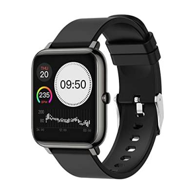 SUPBRO Smartwatch Fitness Armband Tracker 1.4" Voller Touch Screen Wasserdicht IP67 Armbanduhr Smart Watch mit Schrittzähler Pulsmesser Stoppuhr Sportuhr für iOS Android Damen Herren von SUPBRO