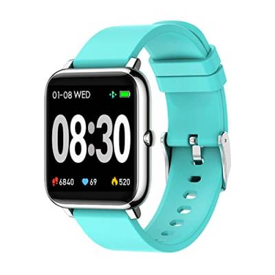 SUPBRO Smartwatch1.4 Zoll Touch-Farbdisplay Armbanduhr Fitness Tracker mit Blutdruckmessung,Herzfrequenz,Schlafmonitor, Sportuhr IP67 Wasserdicht Schrittzähler für Damen Herren von SUPBRO