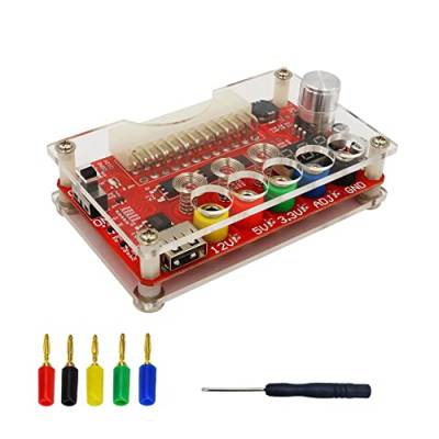 SVRITE ATX 24Pin Power Breakout Board mit ADJ Spannungsregler und Acrylgeh?Use-Kit Spannungsregler mit Ber¨¹Hrungsschalter von SVRITE