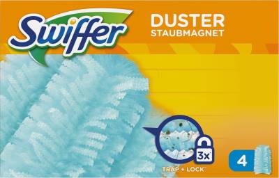 SWIFFER 541461 - Swiffer Staubmagnet Nachfülltücher, 4 Stück von SWIFFER