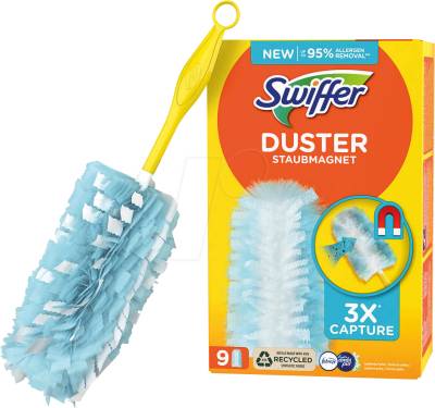 SWIFFER 541980 - Swiffer Staubmagnet Nachfülltücher, Febreze, 9 Stück von SWIFFER