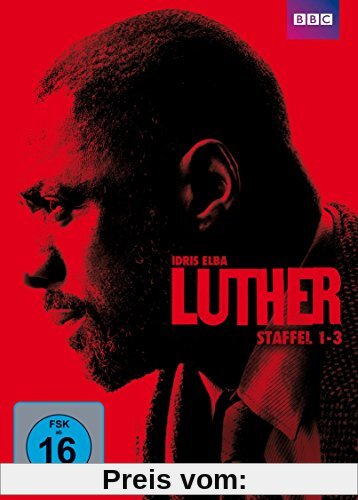 Luther - Staffel 1-3 [4 DVDs] von Sam Miller