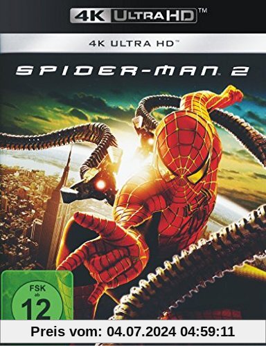 Spider-Man 2  (4K Ultra HD) [Blu-ray] von Sam Raimi