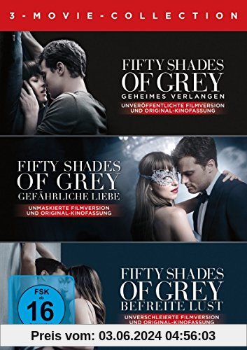 Fifty Shades - 3 Movie Collection [3 DVDs] von Sam Taylor-Johnson