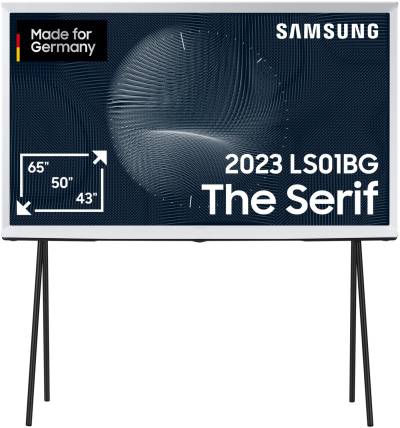 GQ50LS01BGU The Serif (2023) 125 cm (50") QLED-TV cloud white / G von Samsung