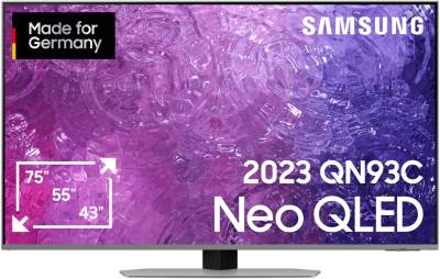 GQ75QN93CAT 189 cm (75") Neo QLED-TV eclipsesilber / F von Samsung