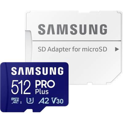 PRO Plus 512 GB microSDXC (2023), Speicherkarte von Samsung