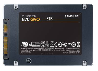 Samsung 870 QVO MZ-77Q8T0BW - SSD - 8 TB - SATA 6Gb/s (MZ-77Q8T0BW) von Samsung