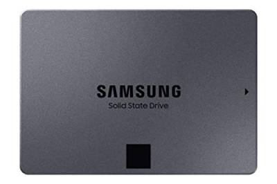 Samsung 870 QVO SATA III 2,5 Zoll SSD, 8 TB, 560 MB/s Lesen, 530 MB/s Schreiben, Interne SSD, schnelle Festplatte als Ersatz für HDD, MZ-77Q8T0BW von Samsung