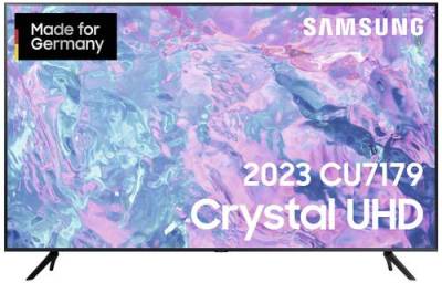 Samsung Crystal UHD 2023 CU7179 LED-TV 125 cm 50 Zoll EEK G (A - G) CI+, DVB-C, DVB-S2, DVB-T2 HD, S von Samsung
