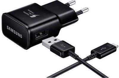 Samsung FastCharge Handy Ladegerät USB-C® mit Schnellladefunktion 15W USB-C® Stecker Schwarz von Samsung